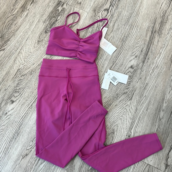 l*space Pants - NEW L*SPACE activewear set - leggings and sports bra size small with tags